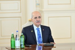 President Ilham Aliyev received delegation led by Speaker of Grand National Assembly of Türkiye