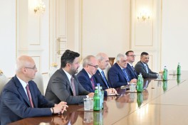 President Ilham Aliyev received delegation led by Speaker of Grand National Assembly of Türkiye