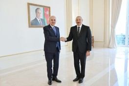 President Ilham Aliyev received delegation led by Speaker of Grand National Assembly of Türkiye