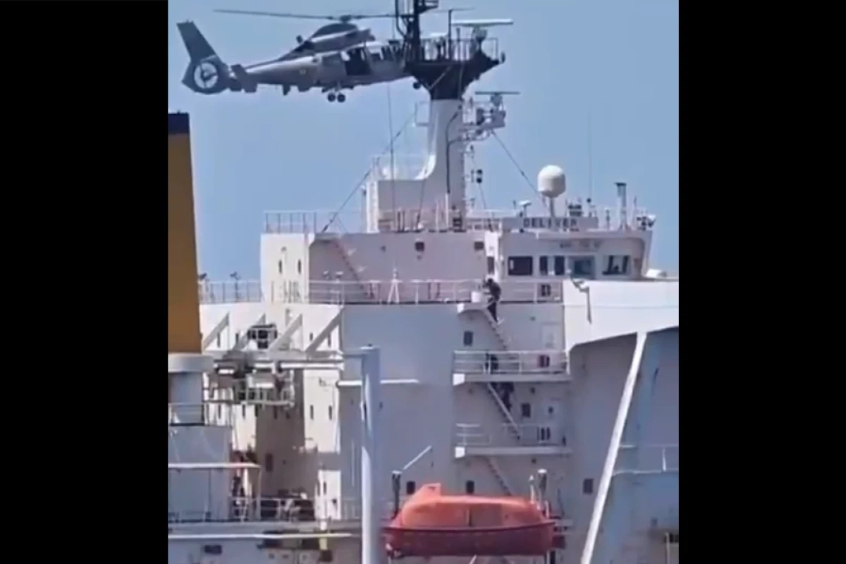 French navy has intercepted another Russian 