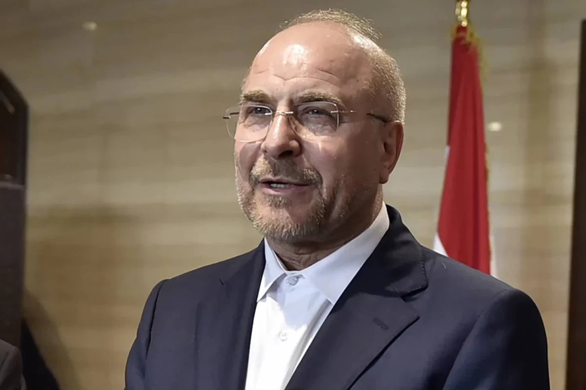 Iranian Parliament Speaker Mohammad Bagher Ghalibaf