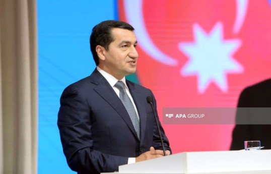 Assistant to the President of the Republic of Azerbaijan, Head of Foreign Policy Affairs Department of the Presidential Administration, Hikmat Hajiyev