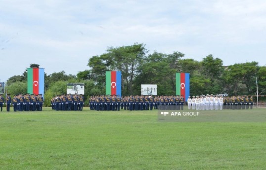 Military Institute named after Heydar Aliyev holds another graduation ceremony - PHOTO  - VIDEO 