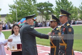 Military Institute named after Heydar Aliyev holds another graduation ceremony - PHOTO  - VIDEO 