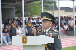 Military Institute named after Heydar Aliyev holds another graduation ceremony - PHOTO  - VIDEO 