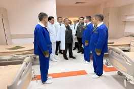 Leadership of the Ministry of Defense visits Central Clinical Hospital - PHOTO 