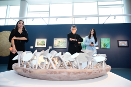 Vice-President of the Heydar Aliyev Foundation Leyla Aliyeva meets with Head of the Vatican Apostolic Library and Apostolic Archive