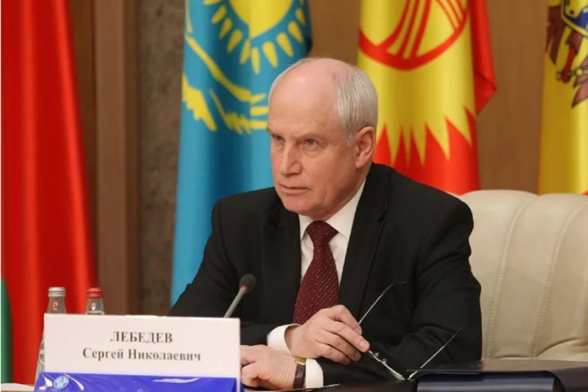 CIS Secretary General Sergey Lebedev