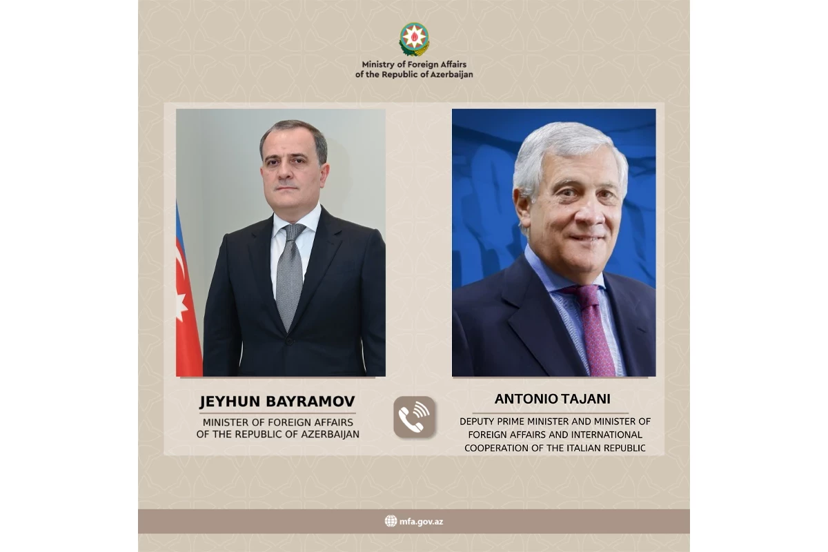 Azerbaijan and Italian foreign ministers hold phone conversation