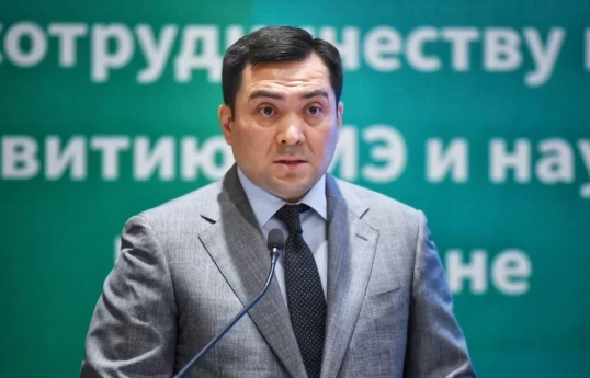 Kazakhstan's Minister of Energy Yerlan Akkenzhenov