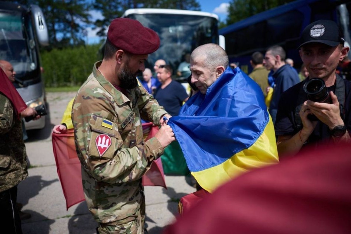 Russia and Ukraine exchange civilian detainees