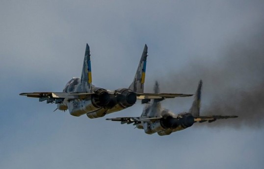 Russian Defense Ministry claims two Ukrainian MiG-29 fighter jets destroyed at Mykolaiv airfield
