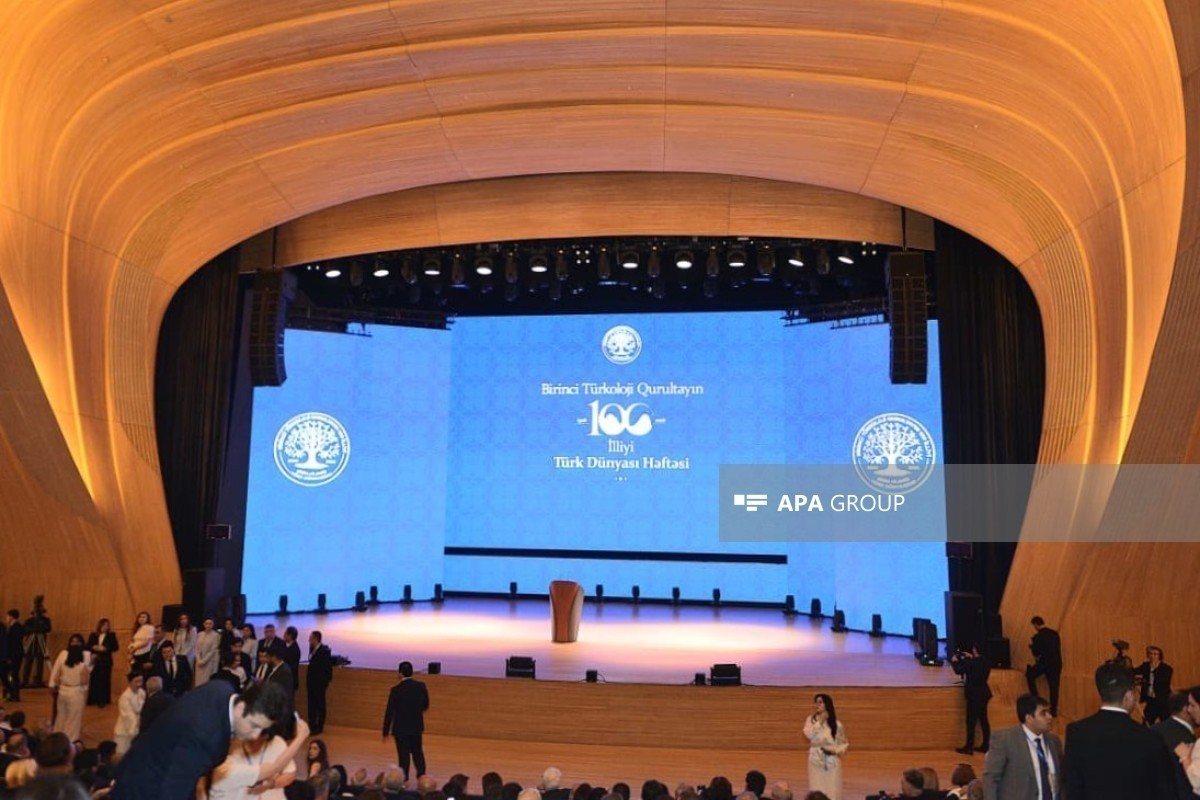 Plenary session held as part of Turkic World Week