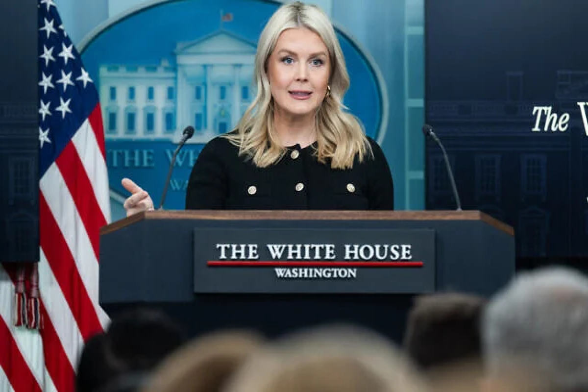 White House Press Secretary Karoline Leavitt