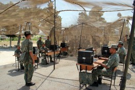 Azerbaijan Army conducts demonstration classes with new officers