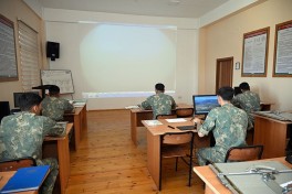 Azerbaijan Army conducts demonstration classes with new officers