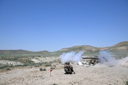 Azerbaijan Army conducts demonstration classes with new officers