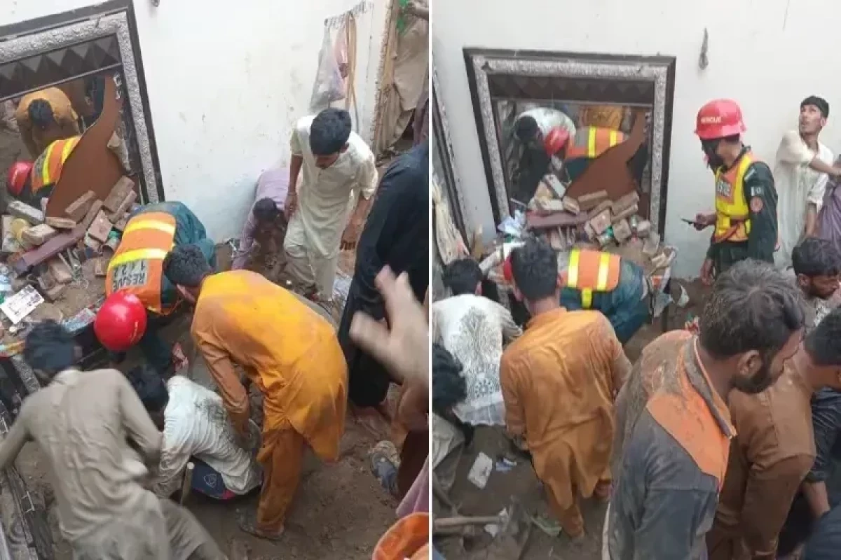 14 students killed as tuition academy roof collapses in Pakistan