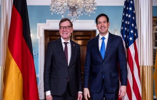 US Secretary of State, German FM discuss Middle East, Ukraine