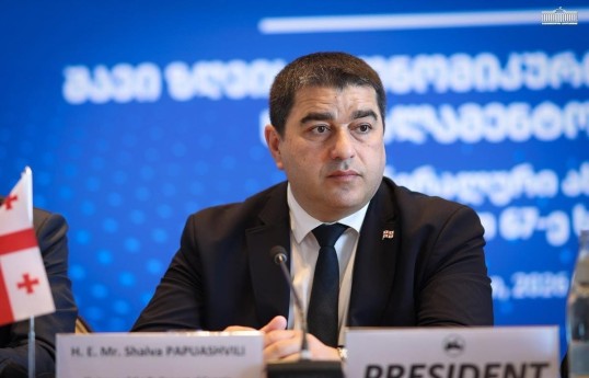 Georgian Parliament Speaker Shalva Papuashvili