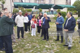 Heads of OTS religious affairs institutions tour Shusha - PHOTO 