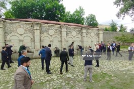 Heads of OTS religious affairs institutions tour Shusha - PHOTO 