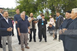 Heads of OTS religious affairs institutions tour Shusha - PHOTO 