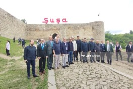 Heads of OTS religious affairs institutions tour Shusha - PHOTO 