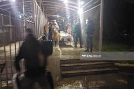 35 Russian citizens evacuated from Iran crossed into Azerbaijan through Astara-PHOTO 