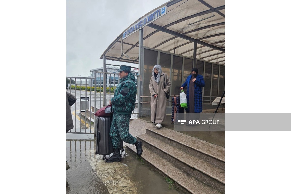 553 people evacuated from Iran via Azerbaijani border so far - UPDATED-1 -PHOTO 
