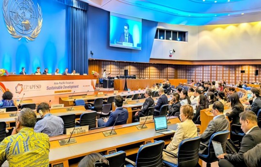 Azerbaijan participates in 13th UNESCAP Regional Forum on Sustainable Development