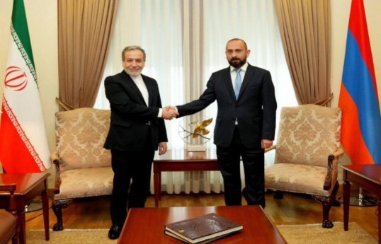 Iran’s Foreign Minister Abbas Araghchi, and Armenian Foreign Minister, Ararat Mirzoyan