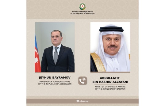 Azerbaijan and Bahrain FMs discuss Middle East escalation in phone call