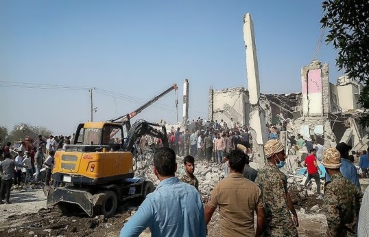 Five killed in airstrikes in Iran