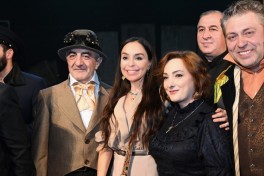 Leyla Aliyeva attends performance of "Oil Boom Smiles on Everyone" at National Youth Theater