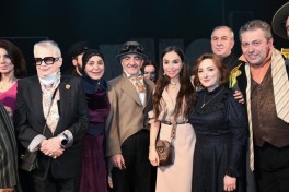 Leyla Aliyeva attends performance of "Oil Boom Smiles on Everyone" at National Youth Theater