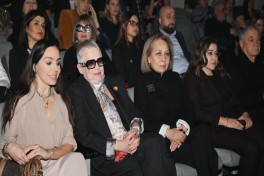 Leyla Aliyeva attends performance of "Oil Boom Smiles on Everyone" at National Youth Theater
