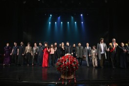 Leyla Aliyeva attends performance of "Oil Boom Smiles on Everyone" at National Youth Theater