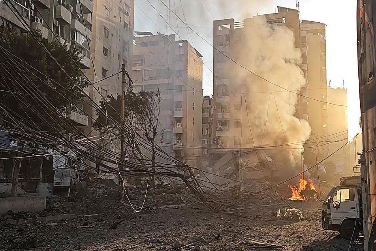 Israel strikes Tehran and Beirut simultaneously, IDF says