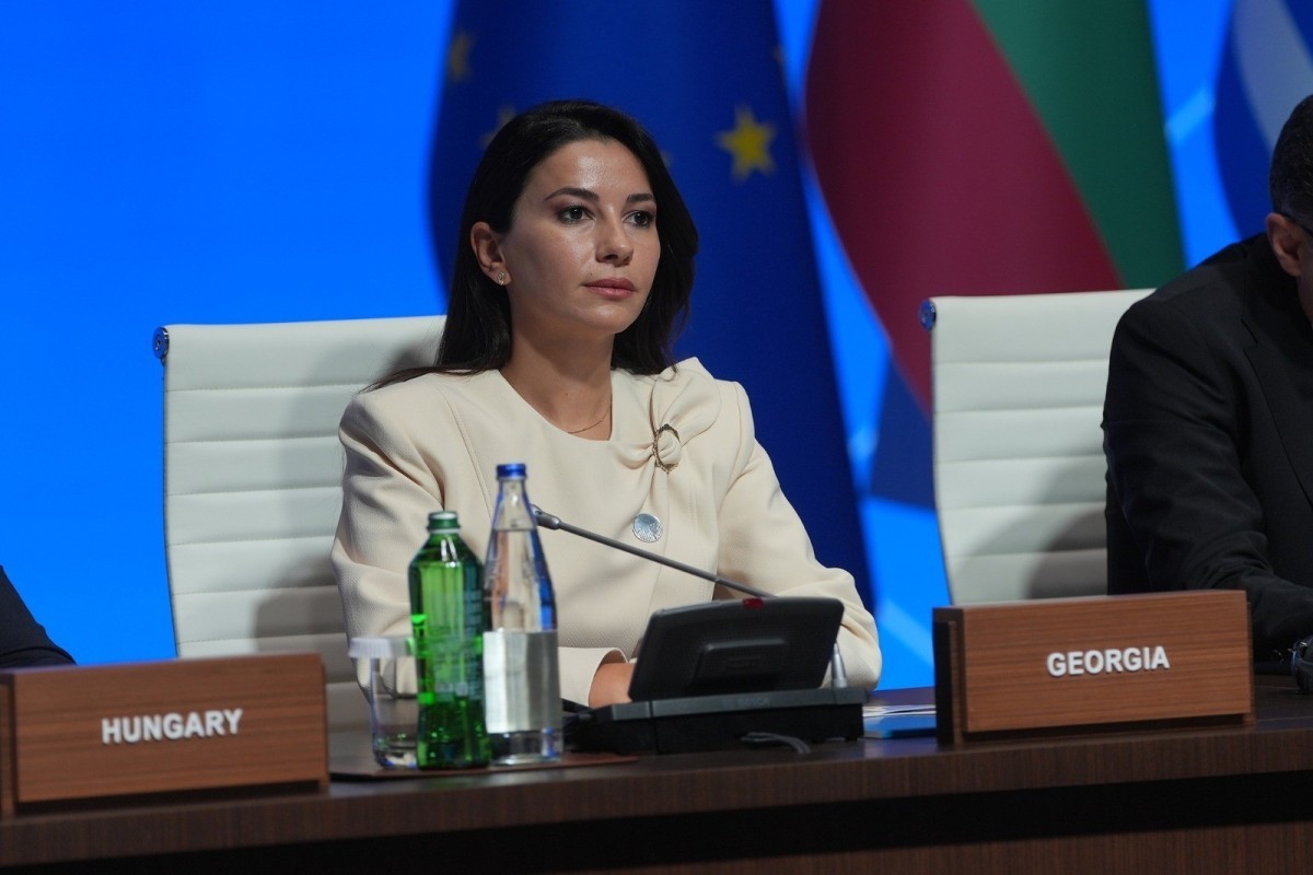 Georgia’s Minister of Economy and Sustainable Development, Mariam Kvrivishvili
