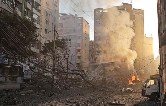 Israel strikes Tehran and Beirut simultaneously, IDF says