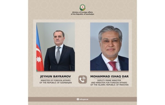 FMs of Azerbaijan and Pakistan discuss Middle East tensions and strategic partnership
