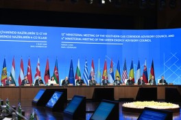 President Ilham Aliyev addressed the 12th SGC Advisory Council Ministerial Meeting - UPDATED-1 