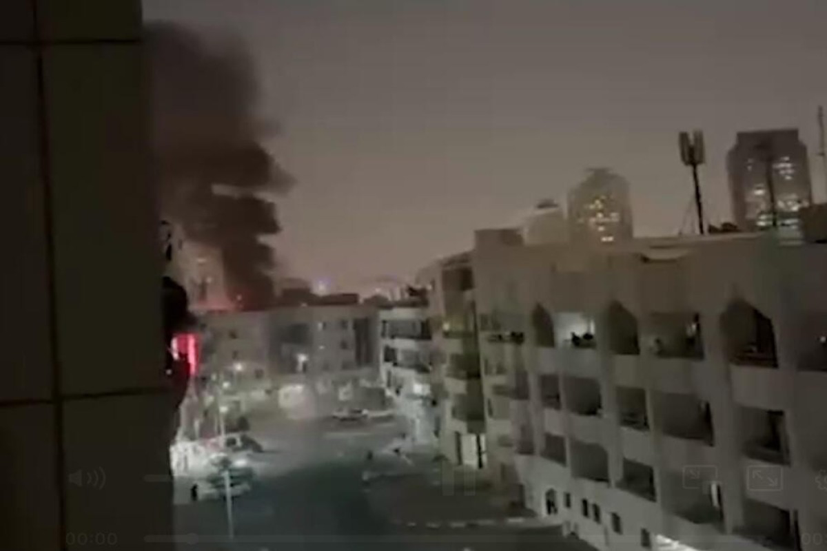 Authorities put down limited fire in vicinity of US consulate in Dubai after drone strike-UPDATED -VIDEO 