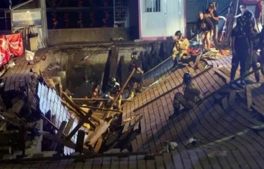 Three killed in pedestrian bridge collapse in northern Spain