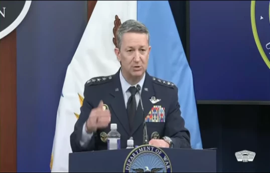 Chairman of the US Joint Chiefs of Staff, General Dan Caine