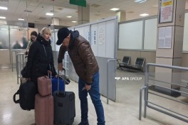 More than 120 Russian citizens evacuated from Iran were sent home from Lankaran airport-UPDATED -PHOTO 