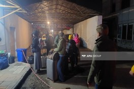 More than 120 Russian citizens evacuated from Iran were sent home from Lankaran airport-UPDATED -PHOTO 