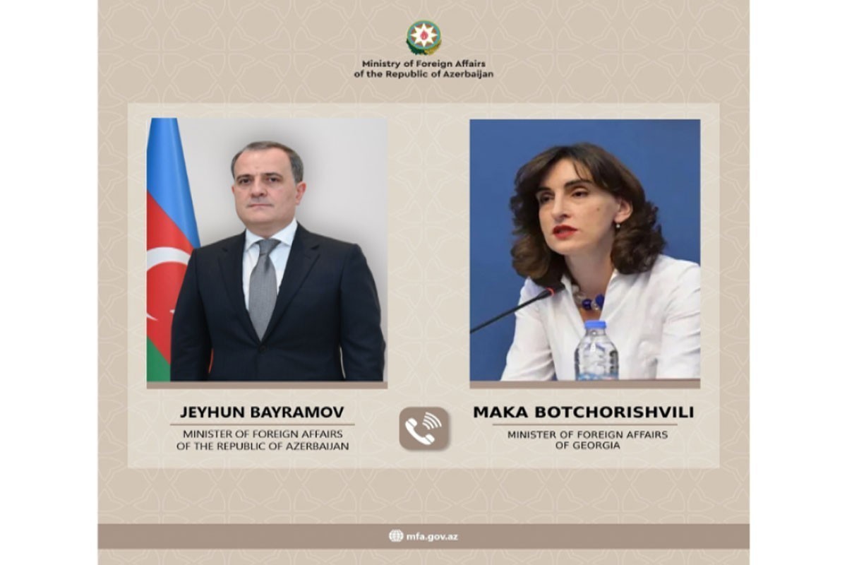 Azerbaijan, Georgia FMs discuss Iran drone strikes on Nakhchivan
