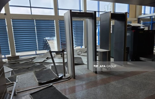 Nakhchivan Airport after Iranian drone attack - PHOTO REPORT 